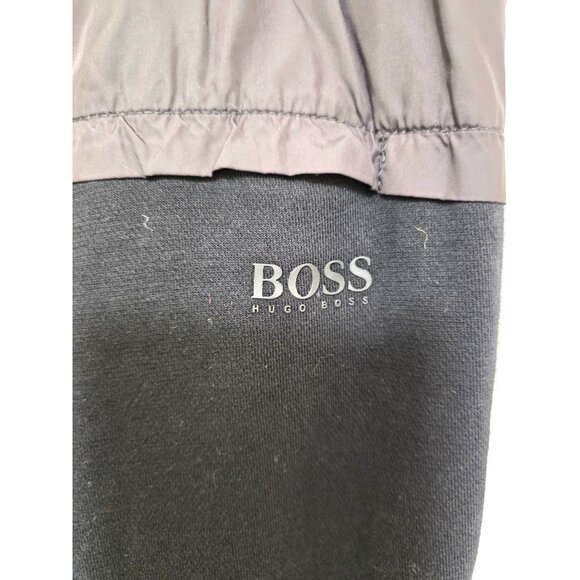 Hugo Boss Men's Black Jogger Pants Red Zip Pockets Elastic Waistband & Cuffs Siz - Picture 4 of 9